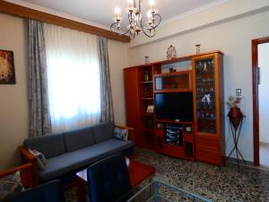 TV a/nebo společenská místnost v ubytování Montagna e mare