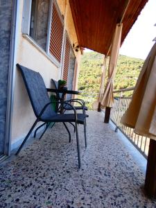 Balkón nebo terasa v ubytování Montagna e mare