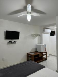 TV a/nebo společenská místnost v ubytování Suites Lorena + 86 fotografií