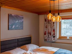 Posteľ alebo postele v izbe v ubytovaní Residenz am Erzbach Top 2A