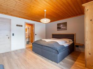 Posteľ alebo postele v izbe v ubytovaní Residenz am Erzbach Top 2A