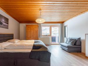 Posteľ alebo postele v izbe v ubytovaní Residenz am Erzbach Top 2A