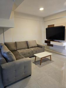 TV a/nebo společenská místnost v ubytování Casa a estrenar