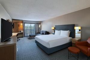 TV a/nebo společenská místnost v ubytování Courtyard by Marriott Austin The Domain Area