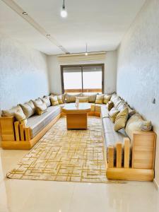 Posezení v ubytování Appartements face a la mer