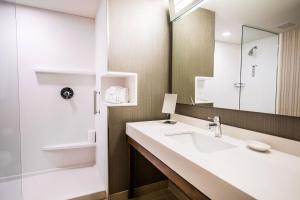 Koupelna v ubytování Courtyard by Marriott Columbia Cayce