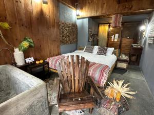 Posezení v ubytování Hotel Làng Kò Hơ