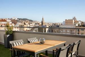 Balkón nebo terasa v ubytování Renaissance Barcelona Hotel