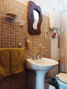 Koupelna v ubytování la balsa