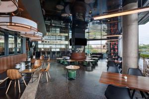 Restaurace v ubytování W Bogota