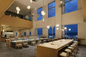 Restaurace v ubytování Courtyard by Marriott Fukui