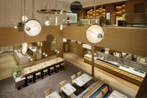 Restaurace v ubytování Courtyard by Marriott Fukui