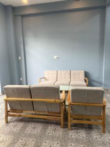 A seating area at Vung Tau Villa mini sát biển - Gitico Homestay