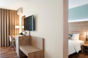Postel nebo postele na pokoji v ubytování Courtyard by Marriott Dresden