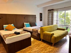 Posezení v ubytování Eeescart Family Resort