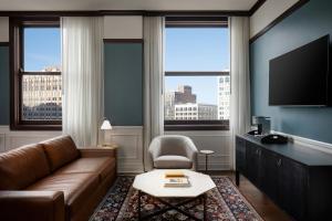 Hotel David Whitney, Autograph Collection的休息区