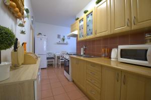 Una cocina o cocineta en Apartmán Camilla