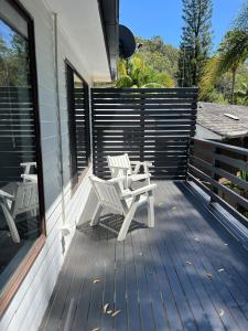 Balkoni atau teres di Park View Guest Suite
