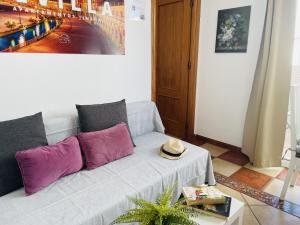 Posezení v ubytování Apartamento Jimena Sevilla en el centro de Nerja