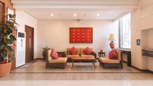 Posezení v ubytování Bliss Hotel San Fernando Pampanga City