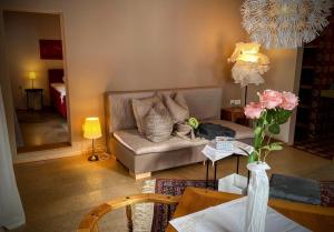 Istumisnurk majutusasutuses B&B Villa Stelvio