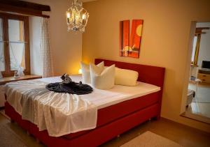 Voodi või voodid majutusasutuse B&B Villa Stelvio toas