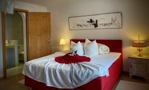 Voodi või voodid majutusasutuse B&B Villa Stelvio toas