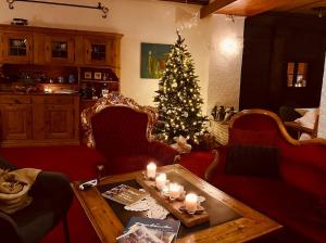 Istumisnurk majutusasutuses B&B Villa Stelvio