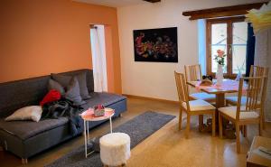 Istumisnurk majutusasutuses B&B Villa Stelvio