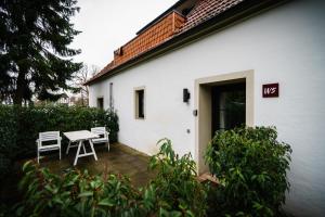Zahrada ubytování Boardinghaus Grünefeld W5 I by Wooon I P I Küche I Smart TV