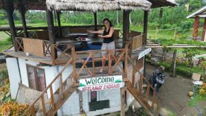 Zahrada ubytování Rice Field inn - Lombok