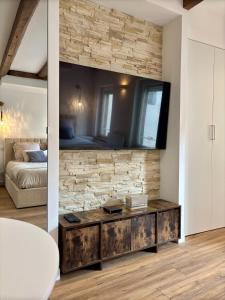 TV a/nebo společenská místnost v ubytování Studio 1 Metz Centre-ville, Gare