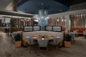 Posezení v ubytování AC Hotel by Marriott Lansing University Area