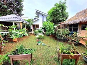 Zahrada ubytování Tokerau Tahiti