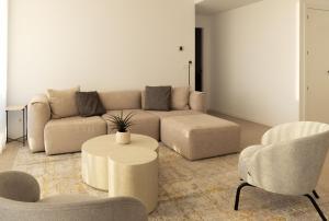 Pure Sea Apartments Villajoyosa的休息区