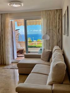 Posedenie v ubytovaní Apartment with spectacular view in Puerto Santiago