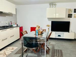 Kuchyň nebo kuchyňský kout v ubytování Dal Cappellaio Matto