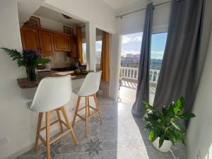 Balkon lub taras w obiekcie Luar del Carmen