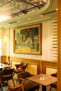 Posezení v ubytování Hotel Univers Laç