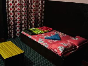 Postel nebo postele na pokoji v ubytování Hotel gaule