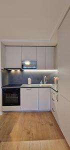 Kuchyň nebo kuchyňský kout v ubytování Comfortable Apartment Gerbera Tallinn + 16 fotografií