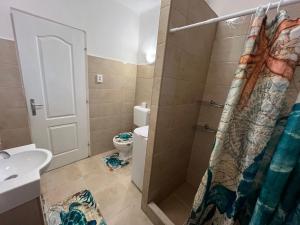 Kúpeľňa v ubytovaní Francesco Apartmanház + 12 fotografií