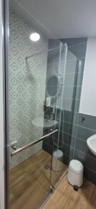 Kúpeľňa v ubytovaní X Rooms