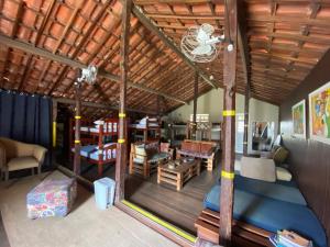 Zona d'estar a Cenário Hostel e Boteco