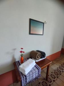 Postel nebo postele na pokoji v ubytování Cenário Hostel e Boteco