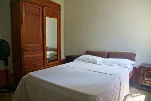 Llit o llits en una habitació de Cenário Hostel e Boteco