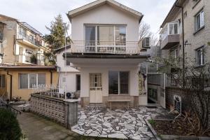 Bygningen som pensionatet ligger i