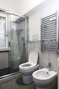 Koupelna v ubytování Casetta Garbatella