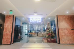 Vstupní hala nebo recepce v ubytování Traveler's Playground Makati Home Gym Swim Park Interrnet 300 Mb + 52 fotografií