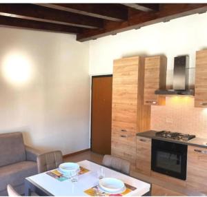 Kuchyň nebo kuchyňský kout v ubytování Apartment Artemisia - Cantù Centro